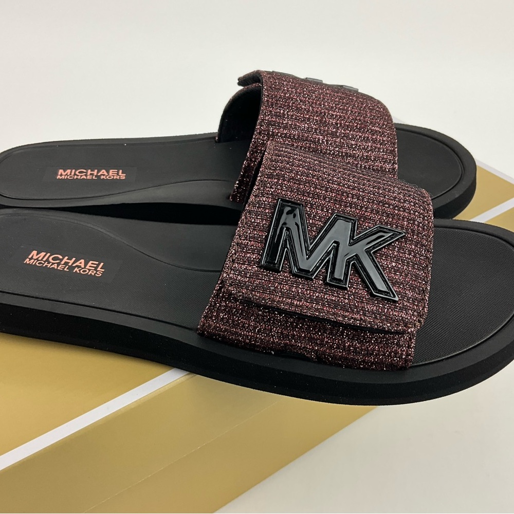 Michael Kors MK Glitter Chain Mesh New - Picture 4 of 7